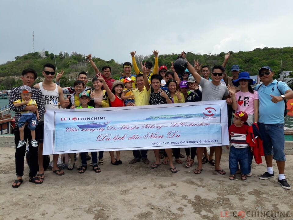 voyage à Nam Du, Kien Giang, Vietnam