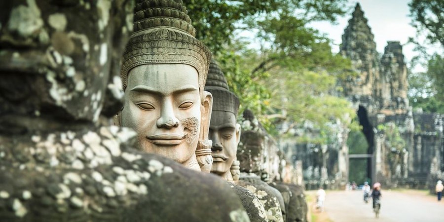 Angkor-Wat temple in Cambodia