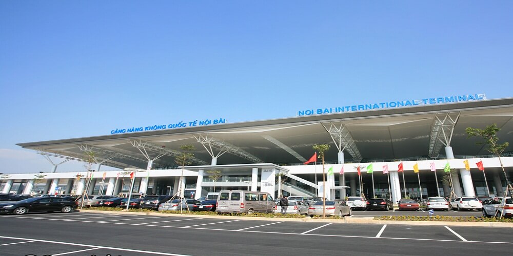 Noi Bai airport in Hanoi
