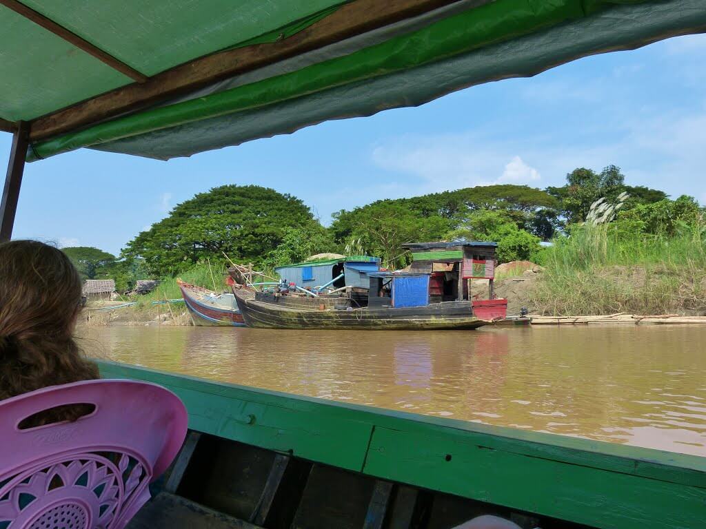 Boat trip in Hpa An Myanmar