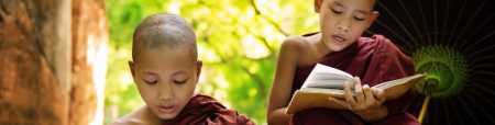 Monks in Myanmar