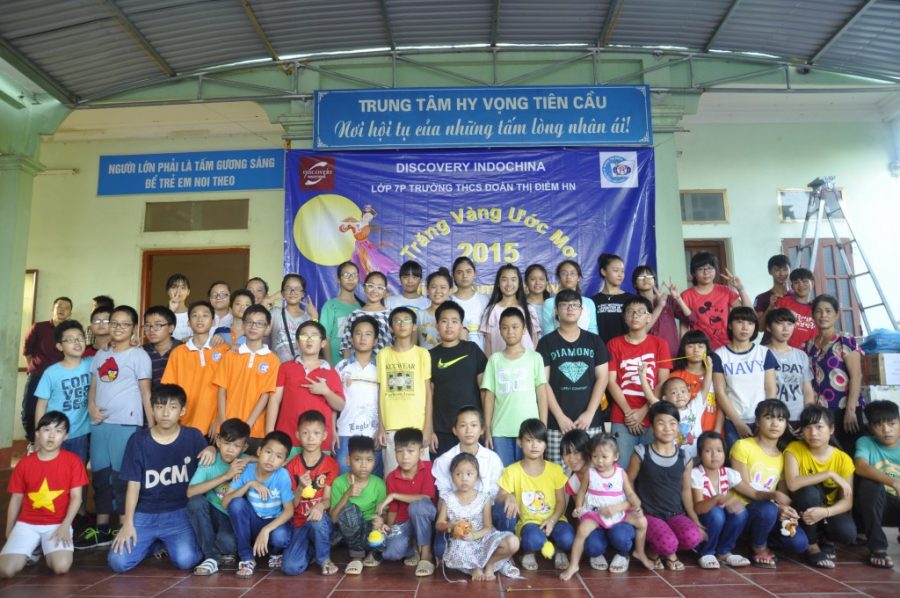 Discovery indochina-Hy Vong centre -charity 2015